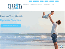 Tablet Screenshot of clar8ty.com